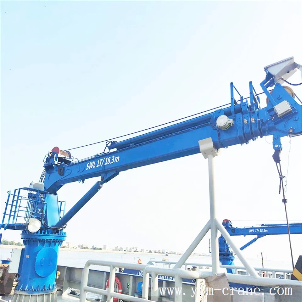 Extending Boom Deck Crane best