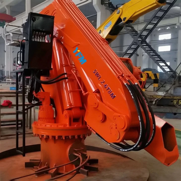 Full Knuckled Boom Crane Manufacturer