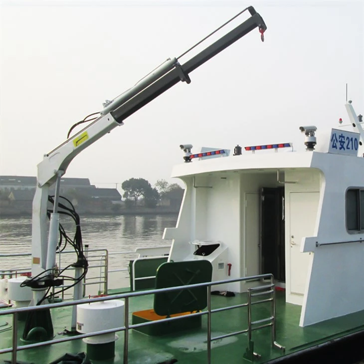 0.3T 3.5m Telescopic Offshore Crane