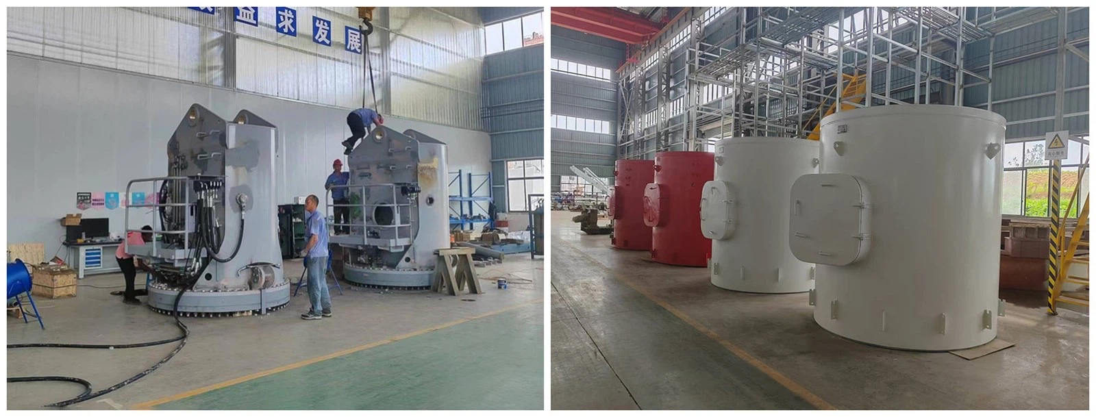 YFM crane work shop