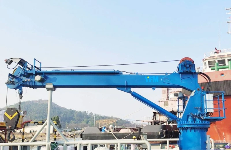 Extending Boom Deck Crane Extending Boom Deck Crane
